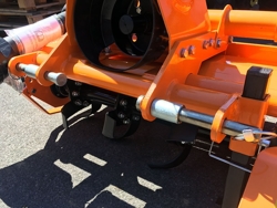light rotavator tiller for tractors working width 135cm for soil preparation dfl 135