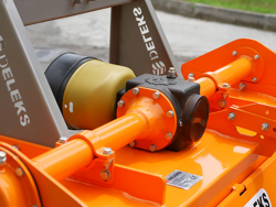 heavy rotavator tiller for tractors working width 180cm for soil preparation mod dfh 180