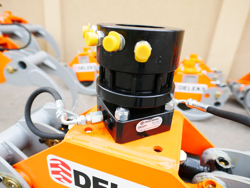 log grapple with fixed rotator for quick linkage dk 11 gr 30ff