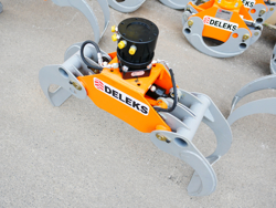 log grapple with fixed rotator for quick linkage dk 11 gr 30ff