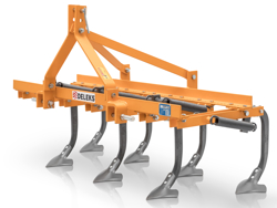 cultivator with duck foot tynes working width 165cm cultivator for agricultural tractore mod de 165 7 v