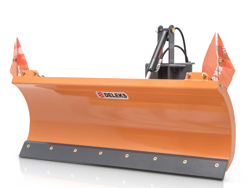 snowplough with plate for tractor lns 190 a