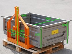transport box for tractor t 1400