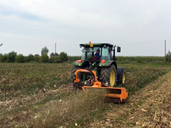 sideshift flail mower heavy offset side mulcher for tractors alce 220