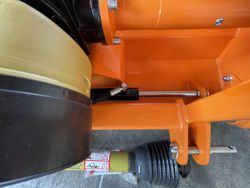 shredder with hydraulic side shift for orchard tractors mod jaguar 170