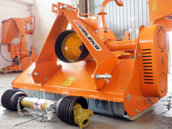 mulcher for compact tractors flail mower 165cm shredder with hammers lince 165