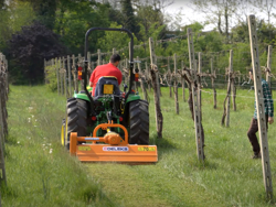 side shift mower 120cm multipurpose mulcher with hammers for tractor lince sp120