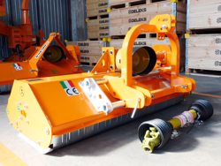 adjustable sideshift mower multipurpose mulcher with hammers lince sp165