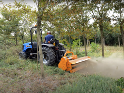 adjustable sideshift flail mower 185cm for 40 70hp tractors shredder mulcher leopard 180 sp