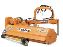 offset verge flail mower for tractor volpe 140