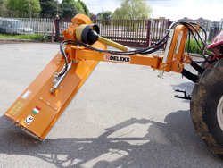 offset verge flail mower for tractor volpe 140