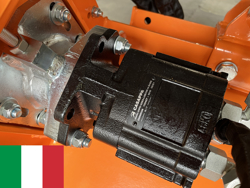 forestry mulcher of 120cm for mini excavators hydraulic shredder mod arh 120