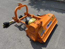 mulcher for compact tractors 120cm shredder mower with hammers lince 120 lateral