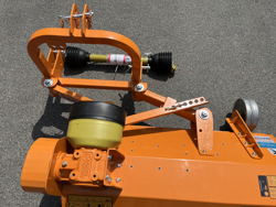mulcher for compact tractors 120cm shredder mower with hammers lince 120 lateral
