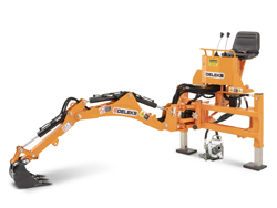 mini backhoe for universal compact tractors drs 1000t