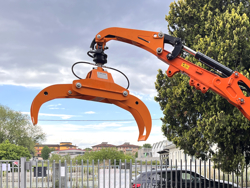 log grapple for mini diggers and forest cranes dk 10h
