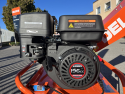 petrol chipper shredder dk 300 lc