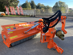 sideshift flail mower heavy offset side mulcher for tractors dragon 180