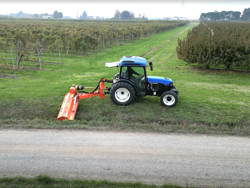 sideshift flail mower heavy offset side mulcher for tractors dragon 220