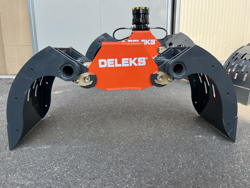 stone and sorting grapple for mini diggers and forest cranes dkp 10