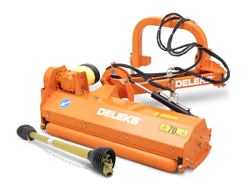 sideshift flail mower offset side mulcher for tractors deleks