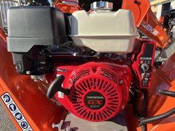 petrol chipper shredder woodchipper with engine dk 800 honda