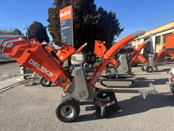 petrol chipper shredder woodchipper with engine dk 800 honda
