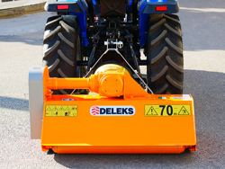 mulcher for compact tractors 80cm shredder mower with hammers lince 80