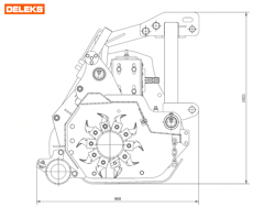 adjustable sideshift mower for tractors shredder mulcher gorilla 180
