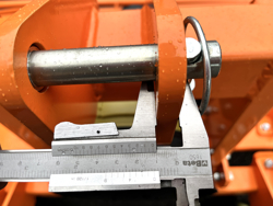 adjustable power harrow for tractors kr 210
