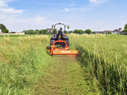 sideshift flail mower giraffa150 deleks