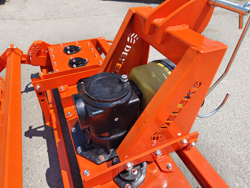 adjustable power harrow for tractors kr 210r