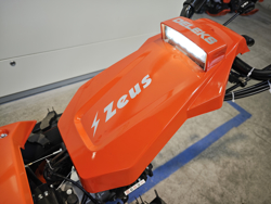 reversible two wheel tractor loncin 420cc