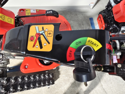 reversible crawler walking tractor kama 420cc