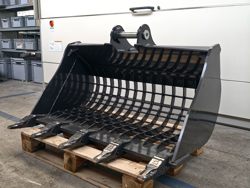 stone bucket for s380 miniexcavator 1000st