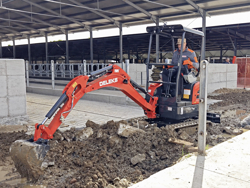 mini excavator 1.8 ton s180