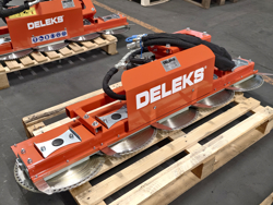 circular saw blade attachment for excavators and hedge cutters hrdisc5