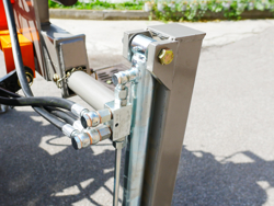 hydraulische bosbouwkraan met houtklem voor tractoren mod crab 3000