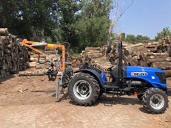 hydraulische bosbouwkraan met houtklem voor tractoren mod crab 3000