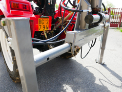 hydraulische bosbouwkraan met houtklem voor tractoren mod crab 3000