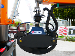 hydraulische bosbouwkraan met houtklem voor tractoren mod crab 3000