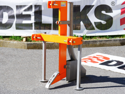 diepwoeler woelpoot cultivator voor tractoren zoals bijv. kubota mod dr 60