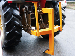 diepwoeler woelpoot cultivator voor tractoren zoals bijv. kubota mod dr 60