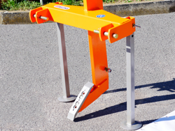 diepwoeler woelpoot cultivator voor tractoren zoals bijv. kubota mod dr 60