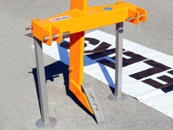 diepwoeler woelpoot cultivator voor tractoren zoals bijv. kubota mod dr 60