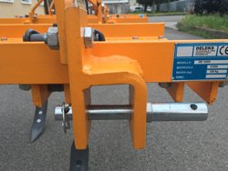 cultivator met 5 tanden 120 cm breed voor tractoren zoals kubota mod de 120 5