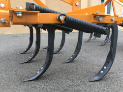 cultivator met 7 tanden 140 cm breed mod. de 140 7