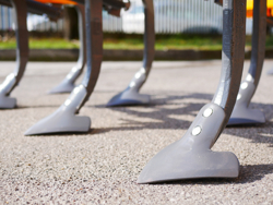 cultivator met 7 vleugelscharen ganzenvoeten 165 cm breed mod. de 165 7 v