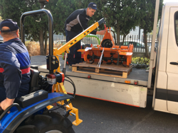 hydraulische hijskraan voor kleine tractoren model 200