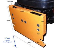 schneeschild mit universalplatte mittelschwere ausführung mod ln 200 a